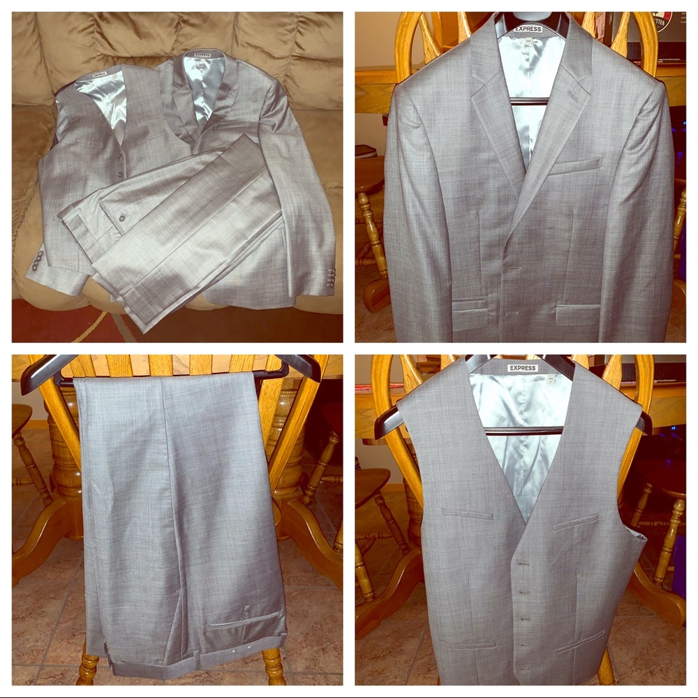 Express 3 Piece Suit - Men
